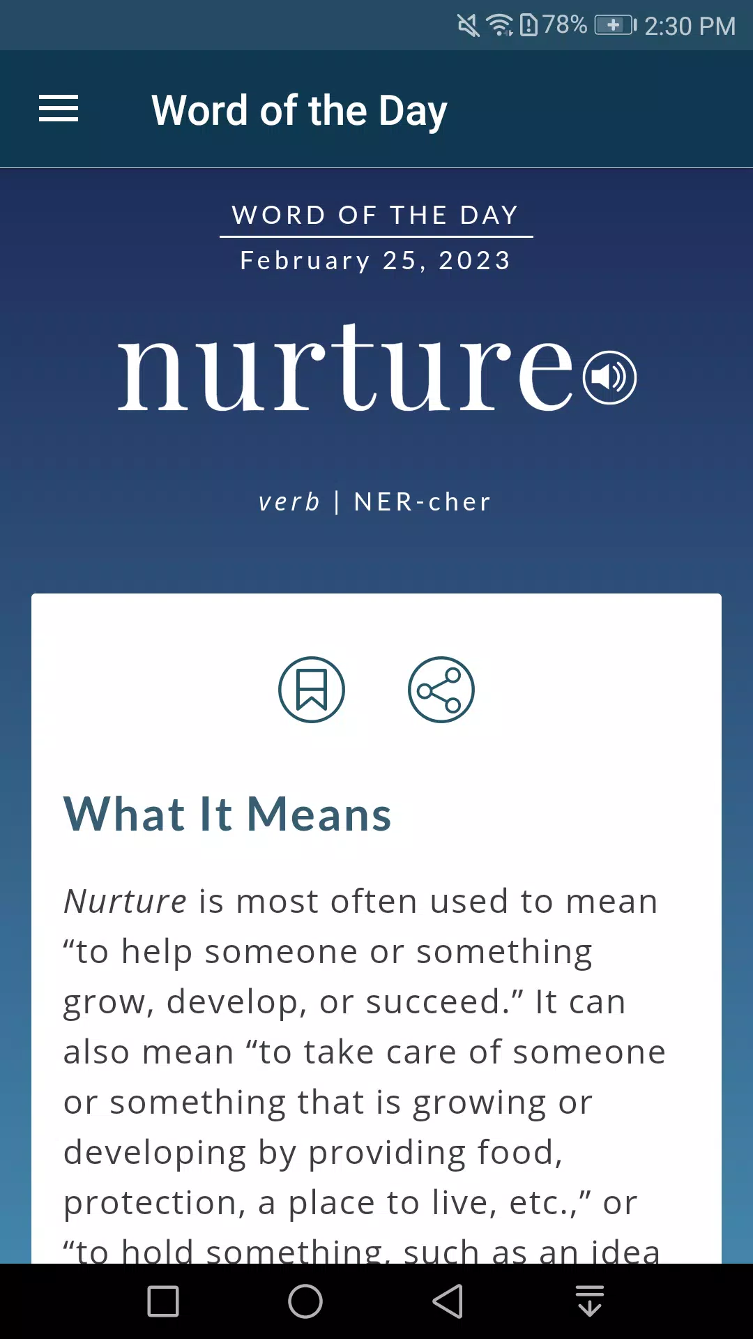 Dictionary - Merriam-Webster スクリーンショット 1