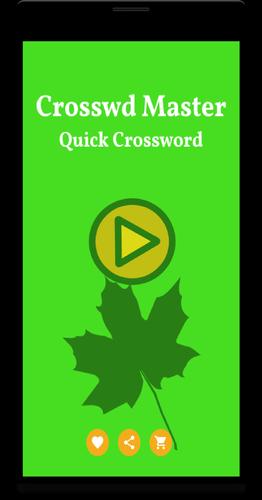 Quick Crossword Master Captura de tela 0