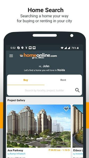 Homeonline - Property Search & Real Estate App Captura de tela 1