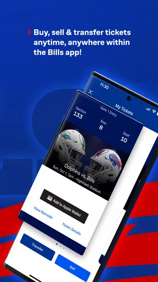 Buffalo Bills Mobile应用截图第3张