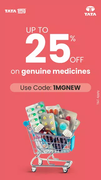 TATA 1mg Online Healthcare App应用截图第0张