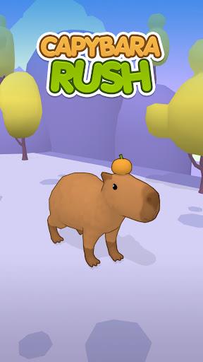 Capybara Rush Tangkapan skrin 0
