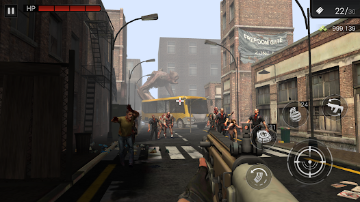 Zombie Hunter D-Day2 Mod Capture d'écran 1