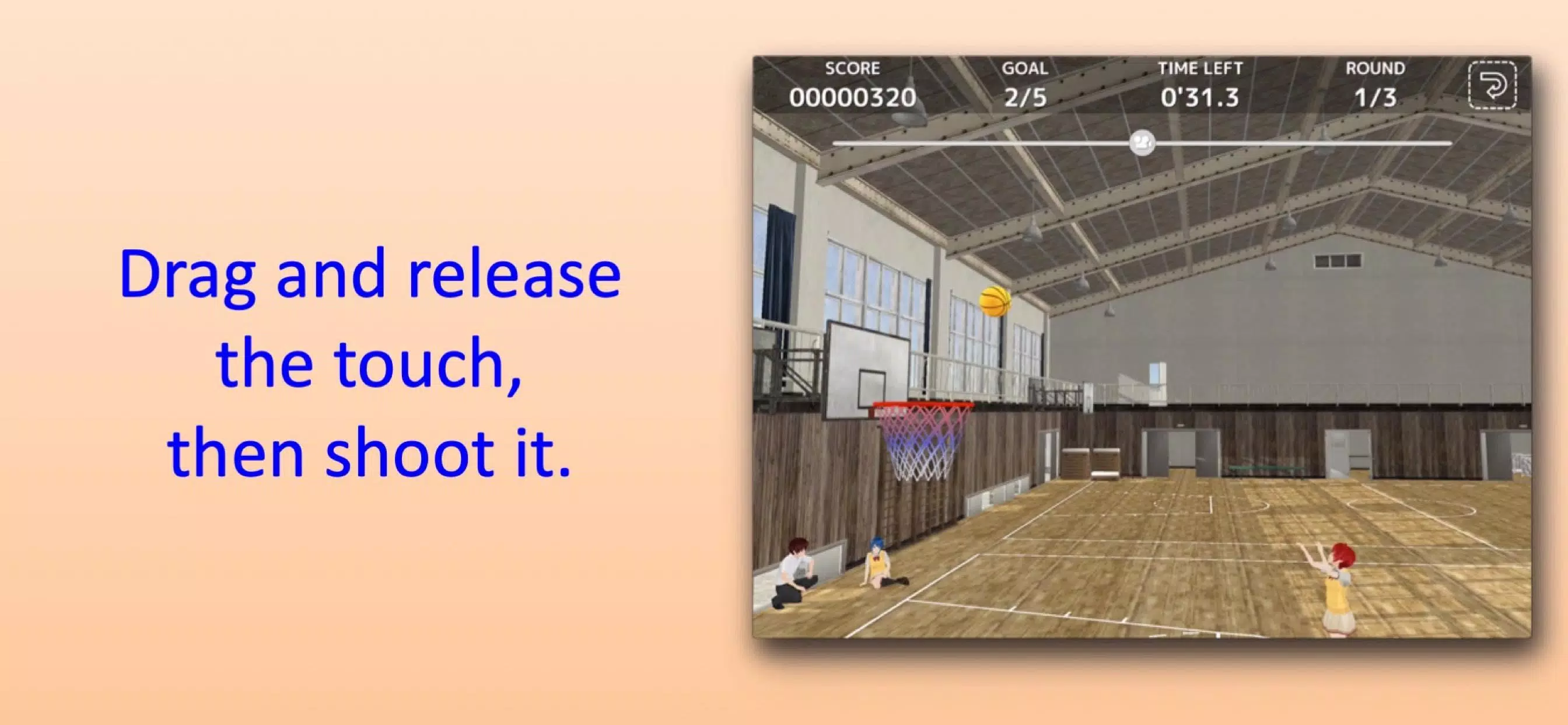 School Basket Captura de tela 3