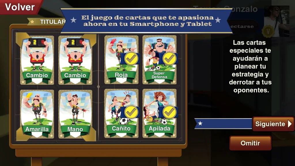 Carta Fútbol Club Capture d'écran 1