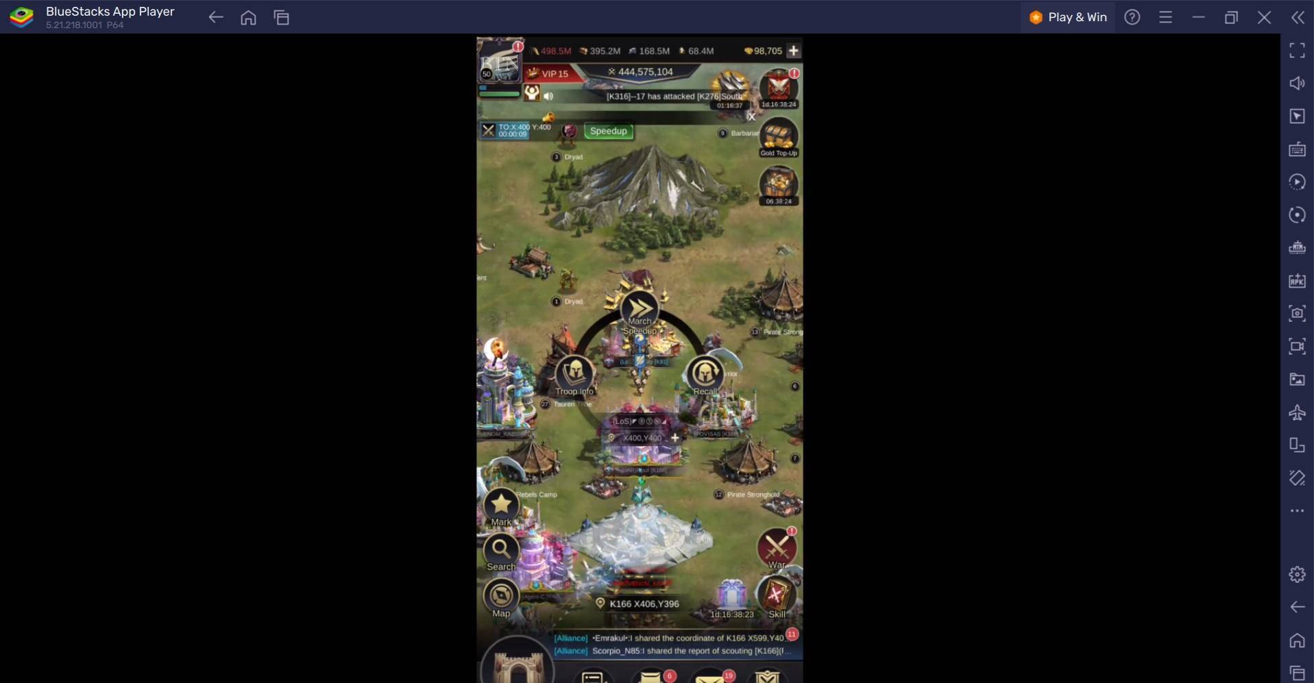 Dernière terre: War of Survival Rangement Code Instructions