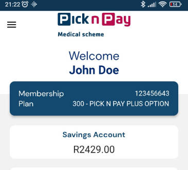 PicknPay Captura de pantalla 1
