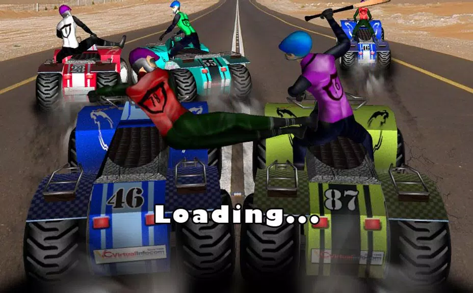 3D quad bike racing ဖန်သားပြင်ဓာတ်ပုံ 2