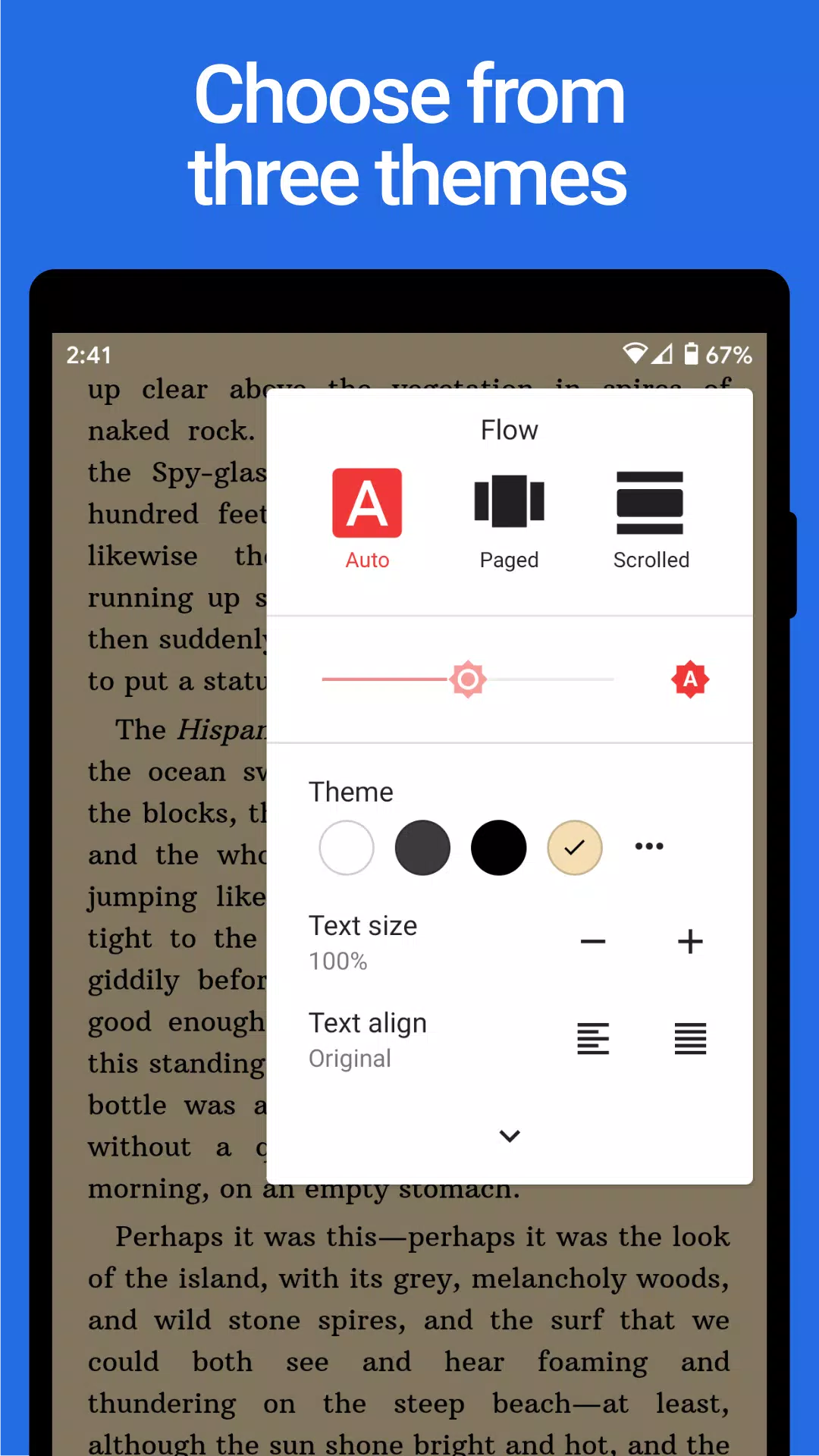 Lithium: EPUB Reader Capture d'écran 2