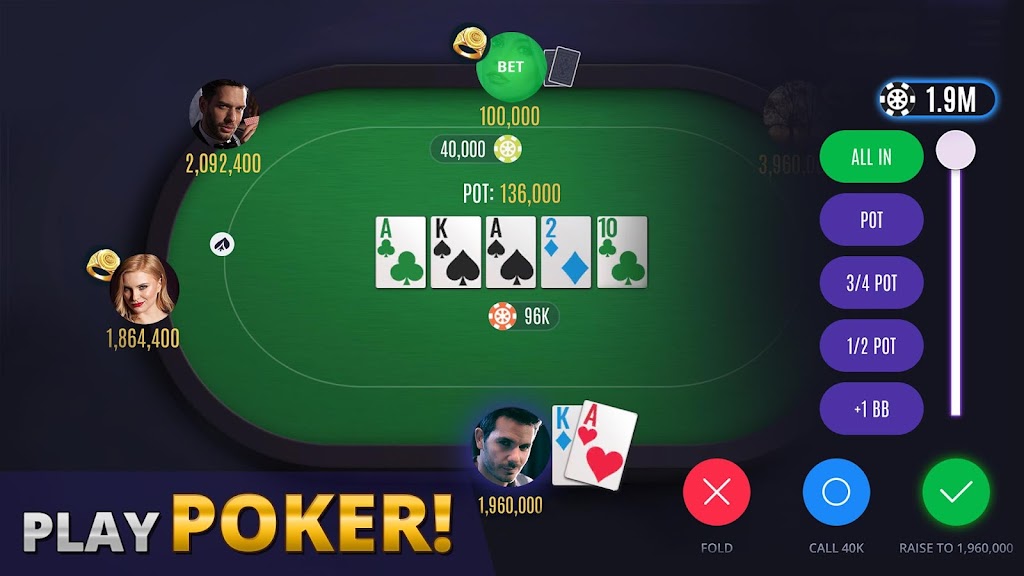 Poker Arena Champions - Texas Hold'em & Omaha स्क्रीनशॉट 0