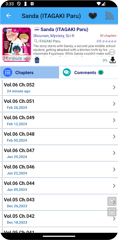 Manga World - Online Reader स्क्रीनशॉट 3