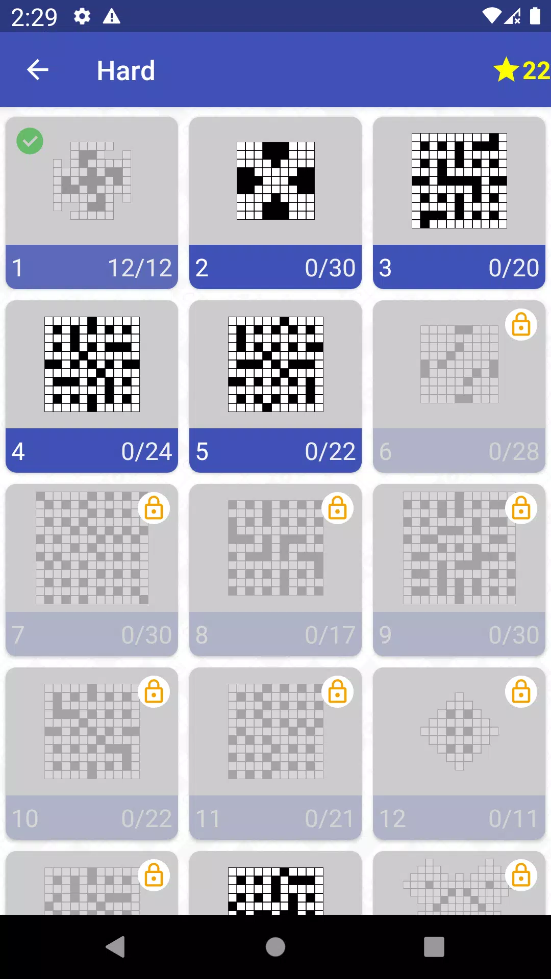 English Crossword puzzle Tangkapan skrin 2