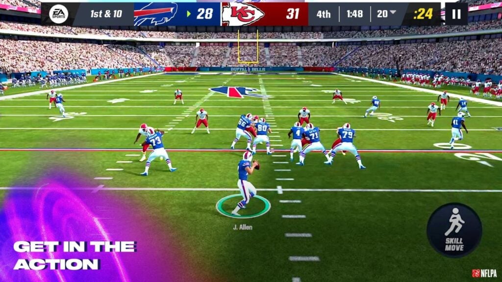 Madden NFL 24 Мобильный футбол