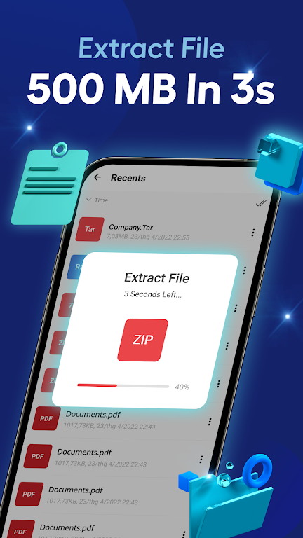 Pro 7-Zip, Unzip Rar Extractor ဖန်သားပြင်ဓာတ်ပုံ 0