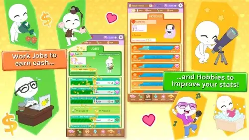 Blush Blush - Idle Otome Game 스크린샷 1