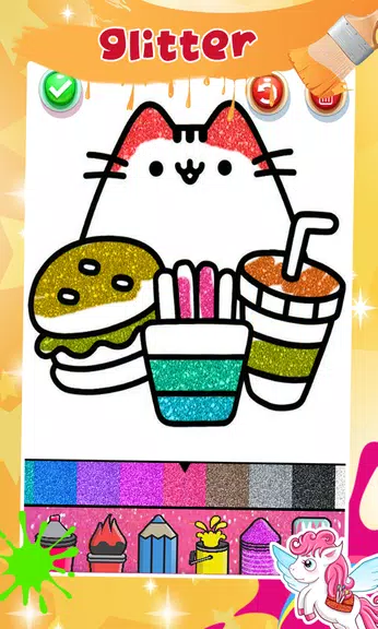 Kitchen Tools Coloring Book应用截图第2张