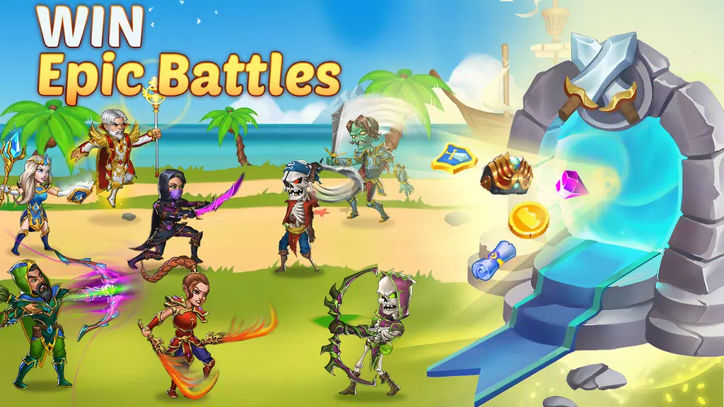 Firestone: An Idle Clicker RPG Captura de pantalla 0