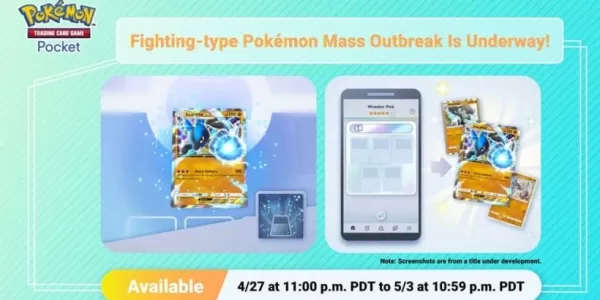 Pokémon TCG Pocket Launches Fighting Type Outbreak