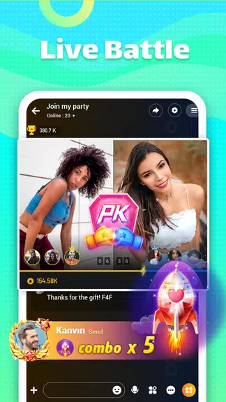 Qwick live:लाइव आनंद लें स्क्रीनशॉट 2