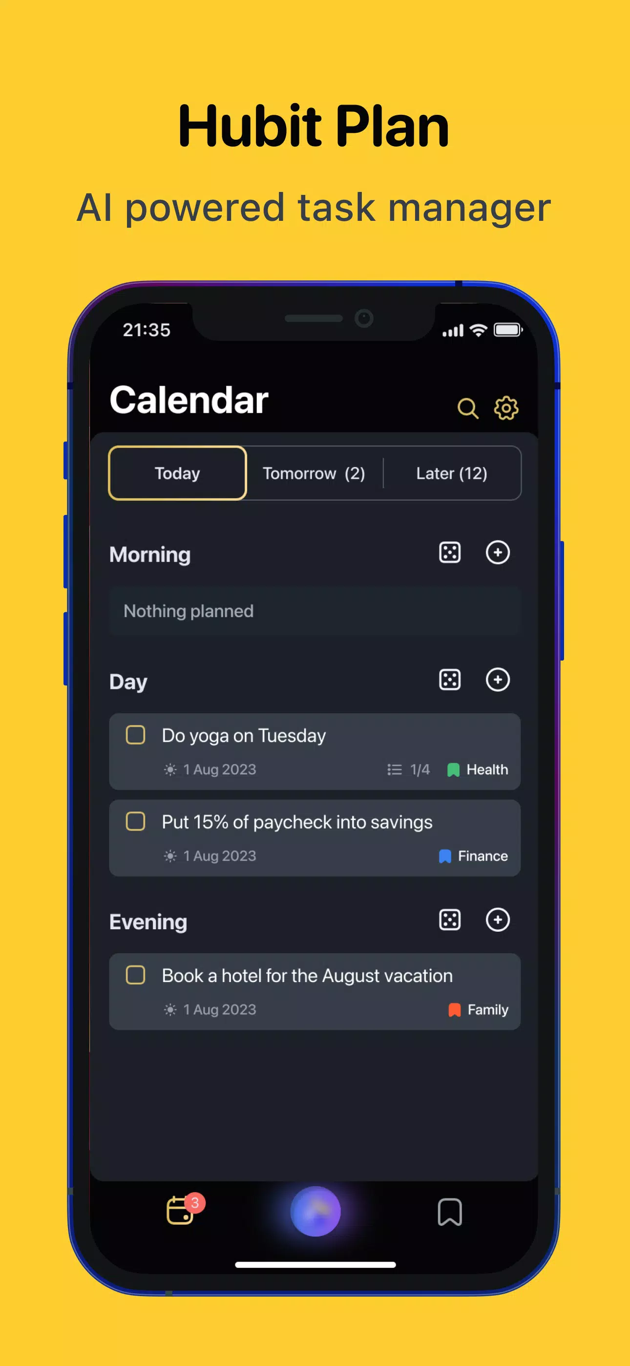 Hubit Plan: task manager应用截图第2张