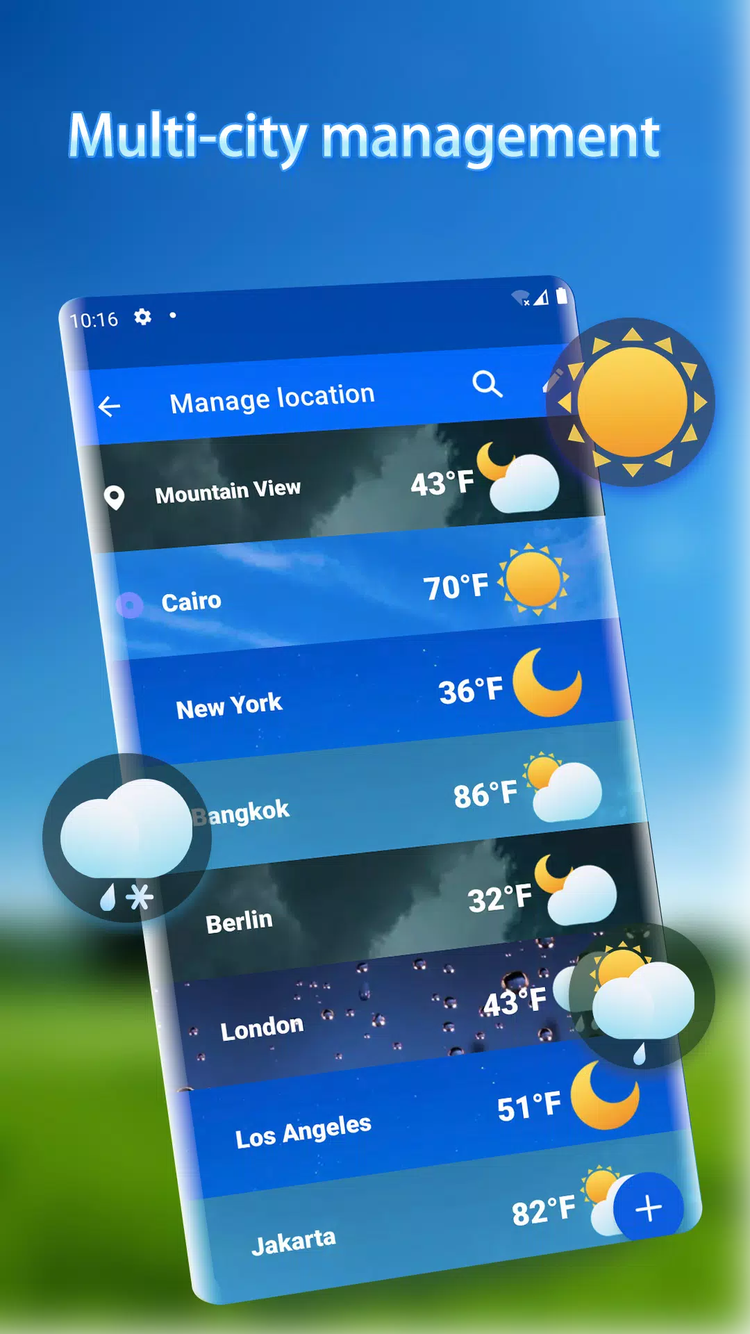 Local Weather Alerts - Widget ภาพหน้าจอ 2