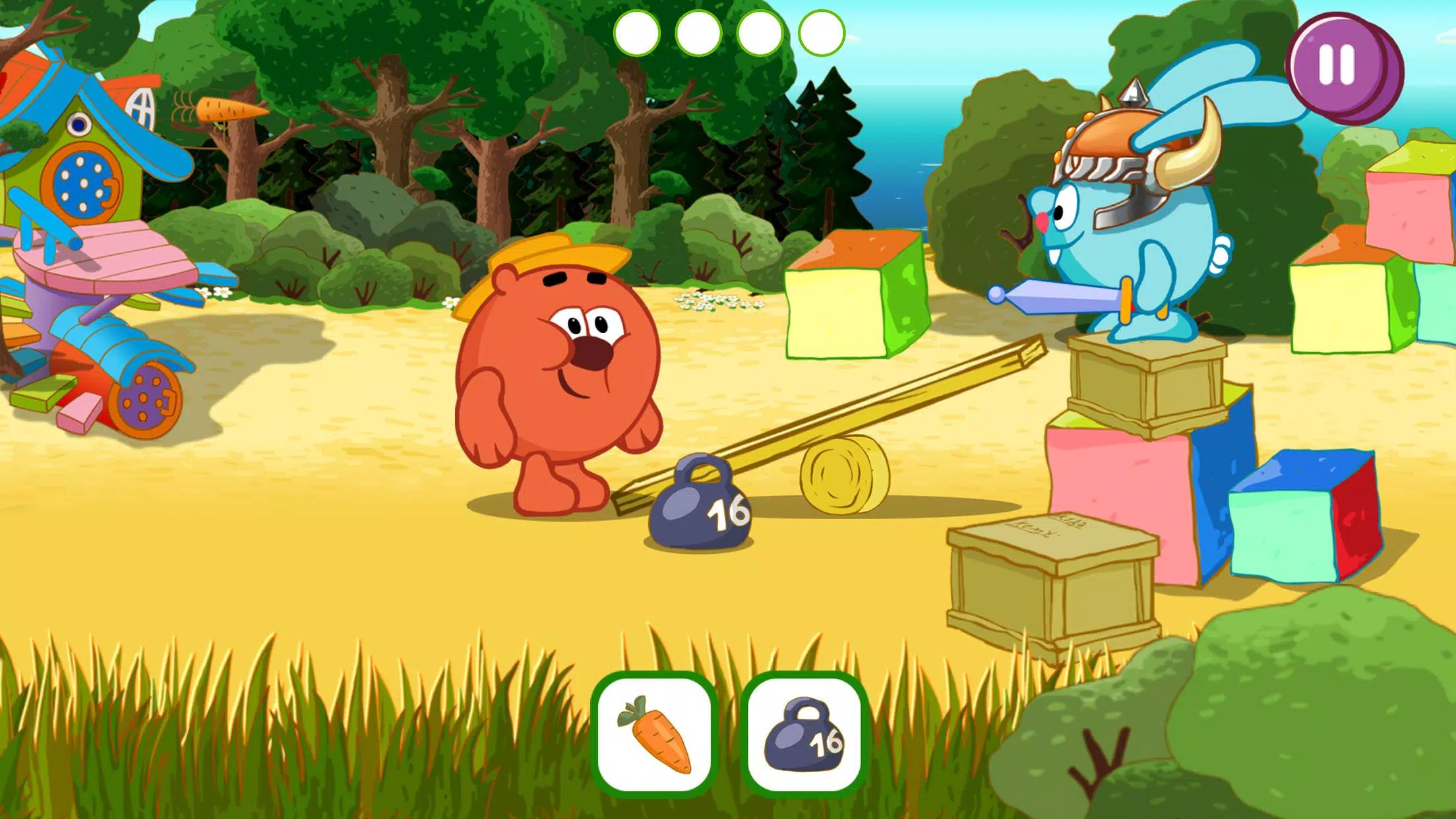 Смешарики. Вальхалла Captura de pantalla 1