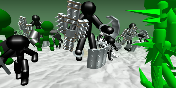 Stickman Simulator: Zombie War應用截圖第0張