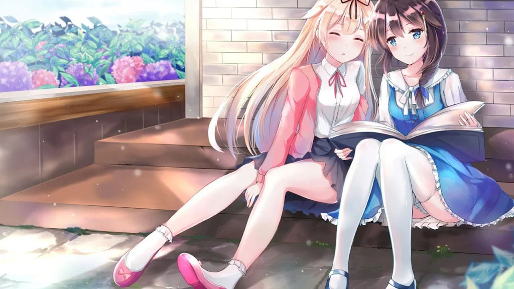 Anime Girl Wallpaper HD by PK Wallpapers ♥ Hearts Schermafbeelding 3