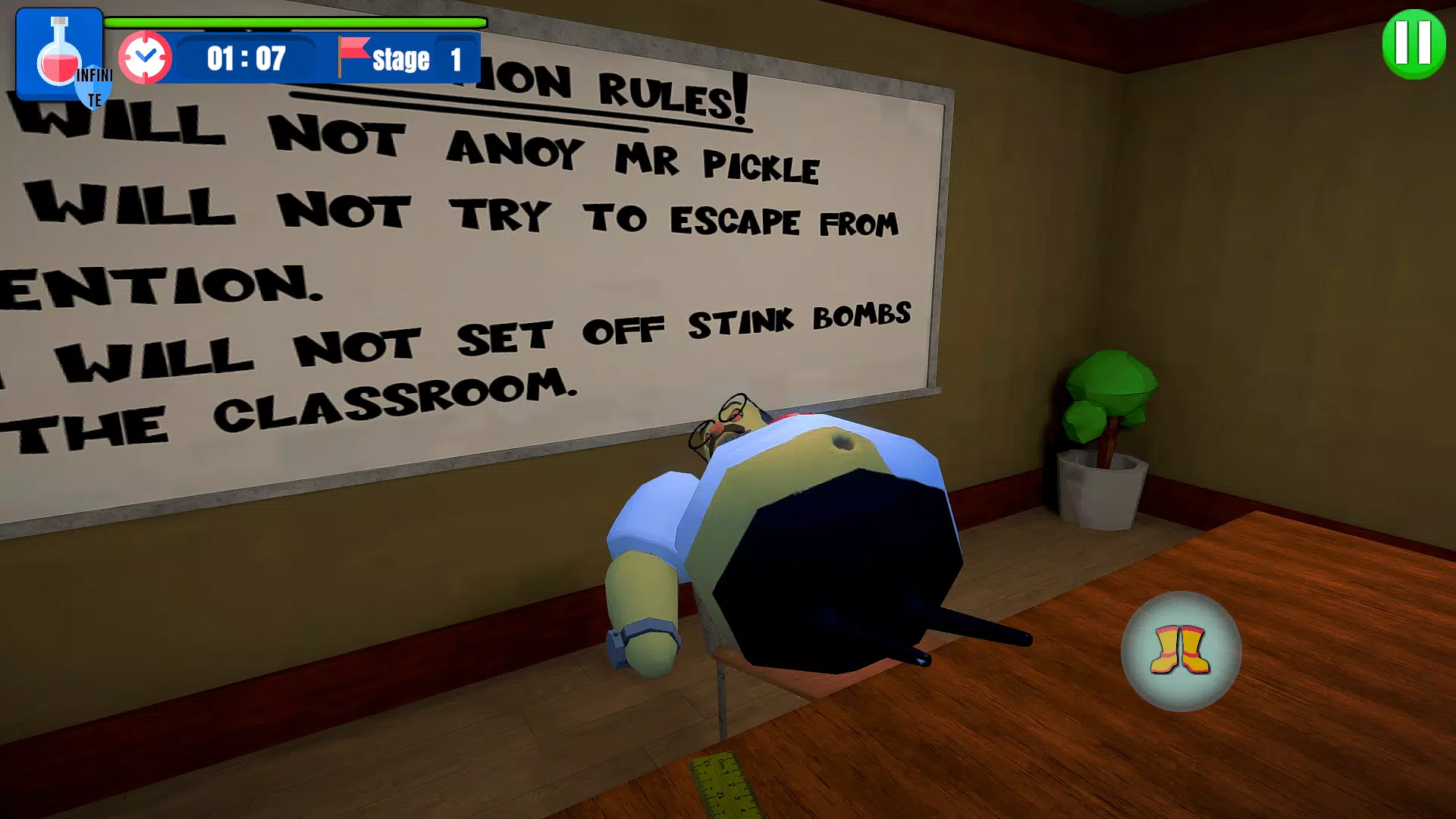 Obby School Breakout स्क्रीनशॉट 0