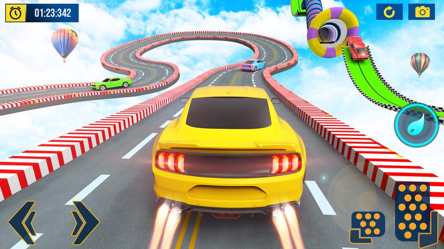 Crazy Car Stunt: Car Games 3D スクリーンショット 1