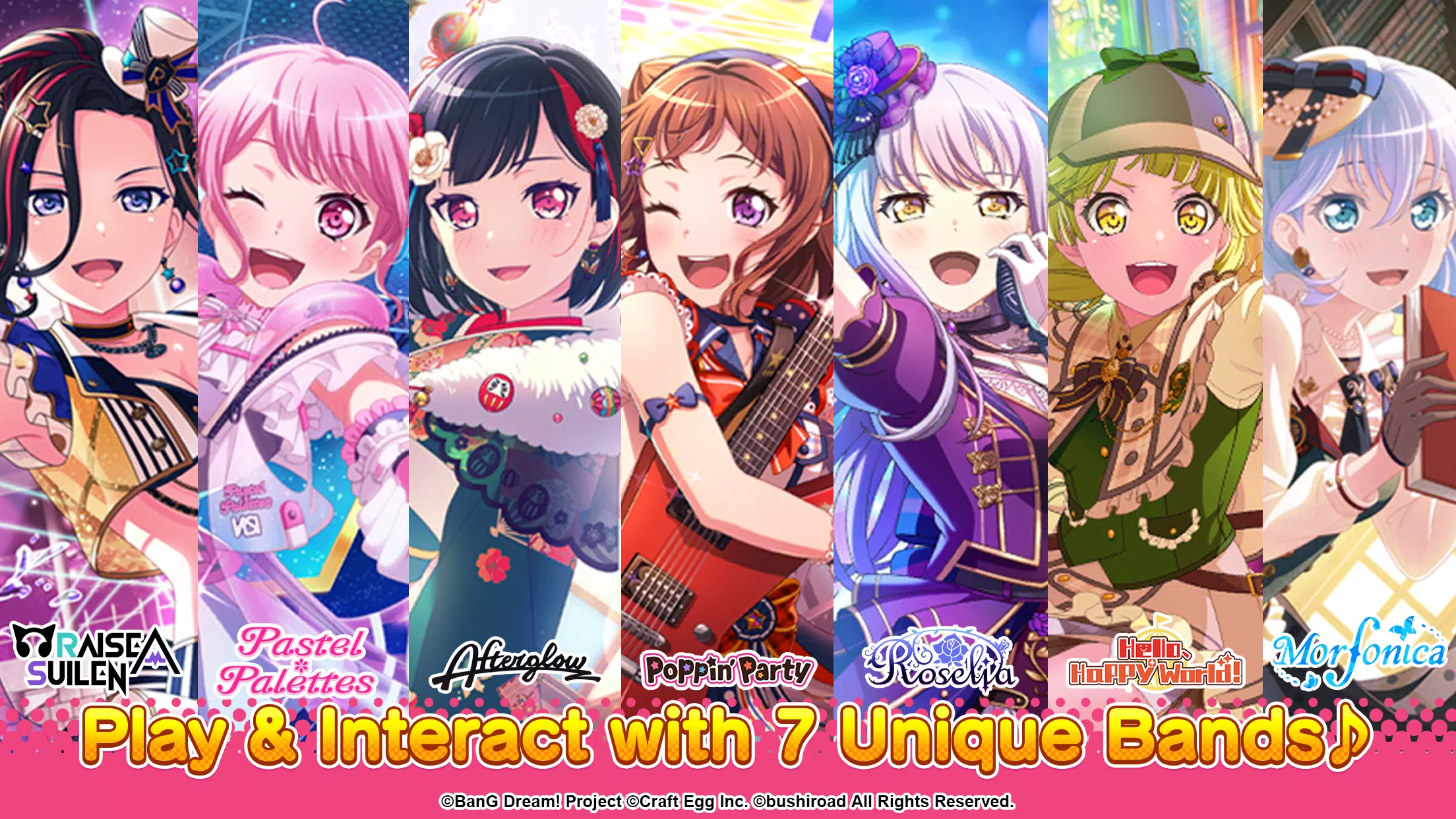 BanG Dream! Tangkapan skrin 3