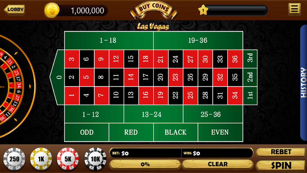 Roulette VIP Deluxe Bet Pro應用截圖第1張