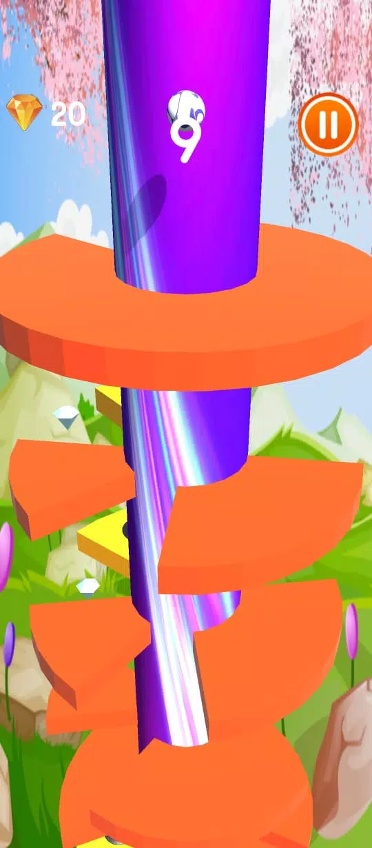 Tower Jumping ball Captura de tela 2