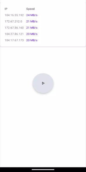Cloudflare Speed Test應用截圖第1張