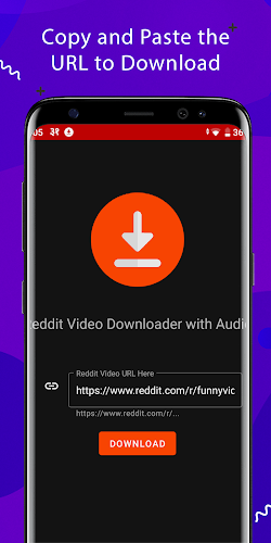 Schermata Video Downloader with Audio for Reddit 1