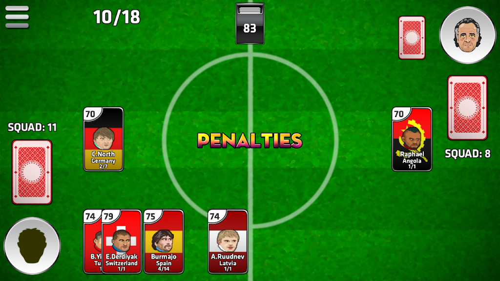Head Soccer Cards Capture d'écran 2