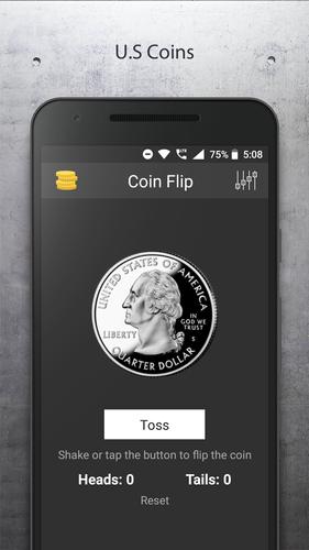 Coin Flip स्क्रीनशॉट 1