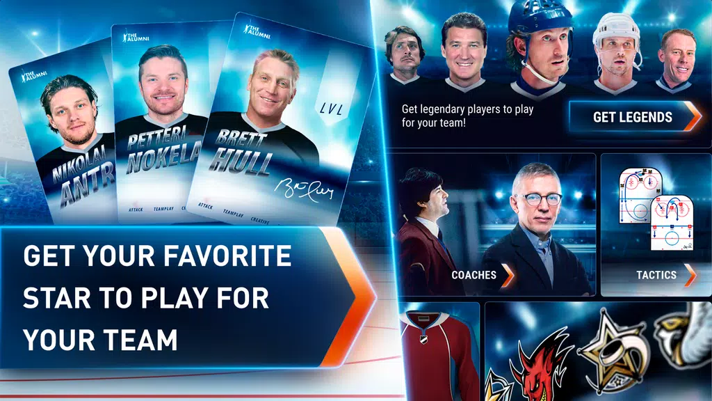 Big 6: Hockey Manager Screenshot 2