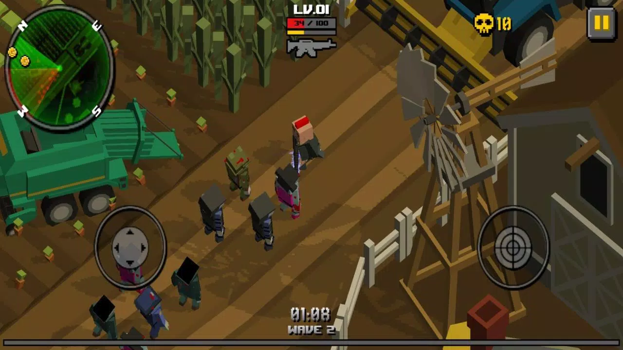 Pixel Zombie Frontier 스크린샷 0