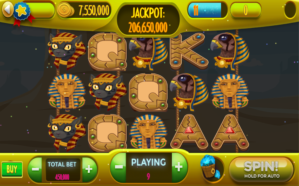 Egyptian Treasures Free Casino Slots Captura de tela 0