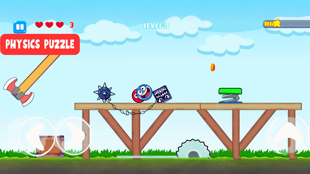 Ball V - Red Bounce Ball 5 Mod Captura de tela 2
