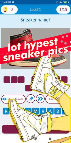 sneaker quiz Capture d'écran 3