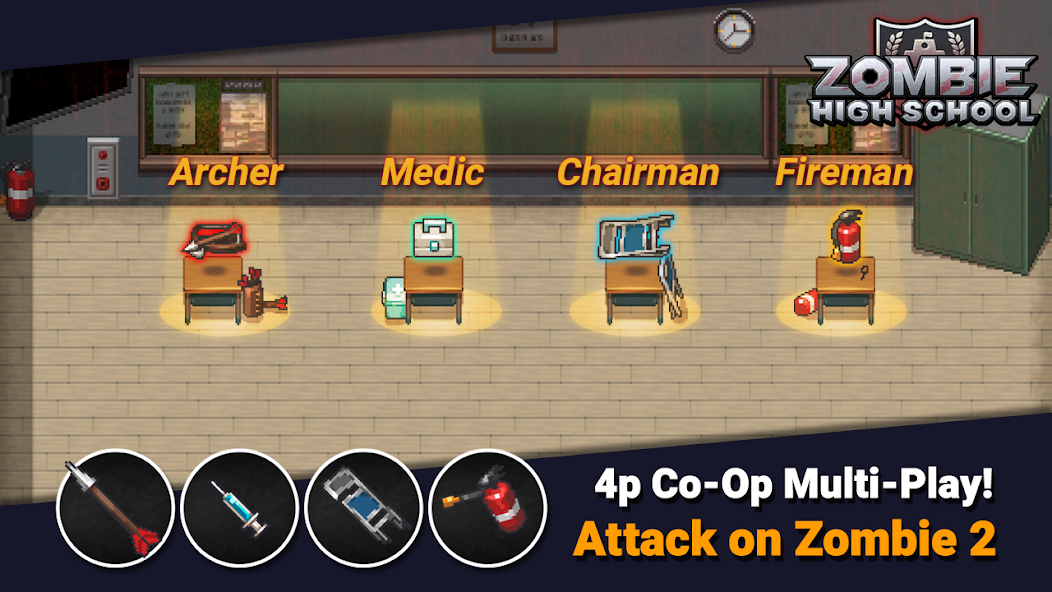Zombie High School Mod ภาพหน้าจอ 2