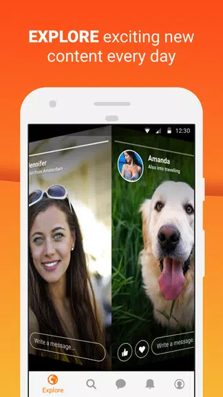 Zorpia - Chat with new people around the world Schermafbeelding 1