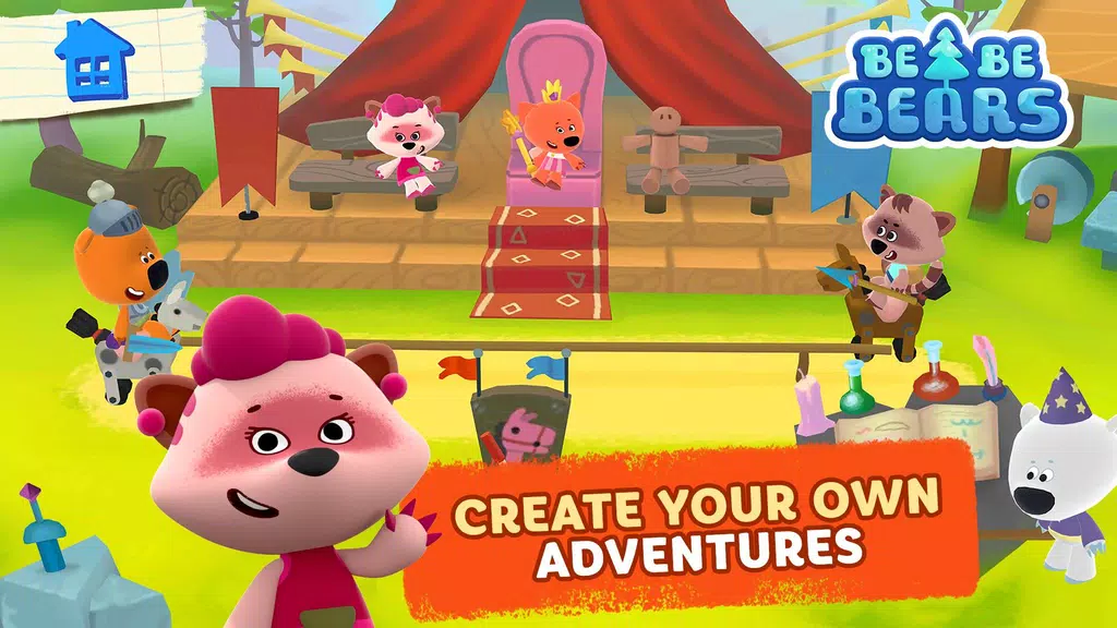 Be-be-bears - Creative world Tangkapan skrin 3