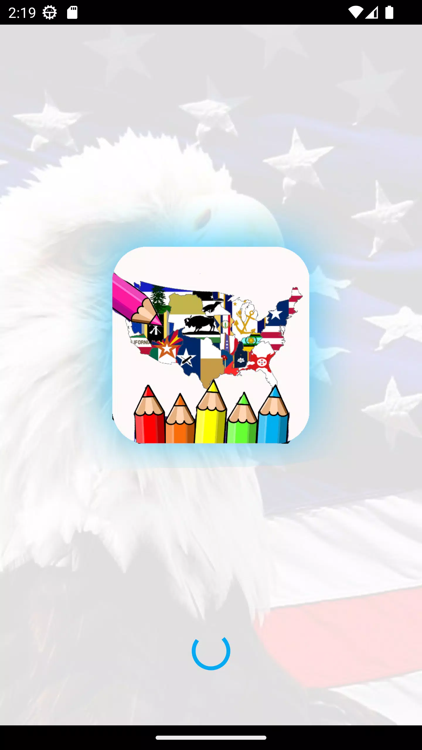 coloring flag of U.S. state应用截图第1张