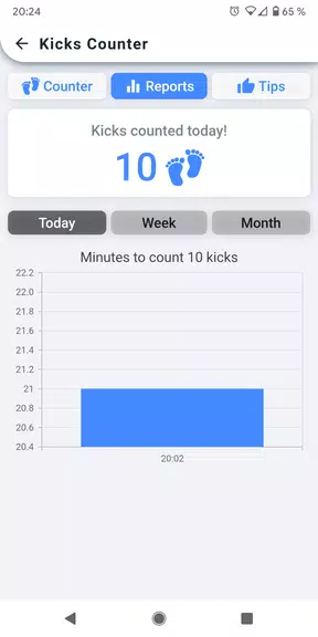 Kick Counter - Track your baby Capture d'écran 1
