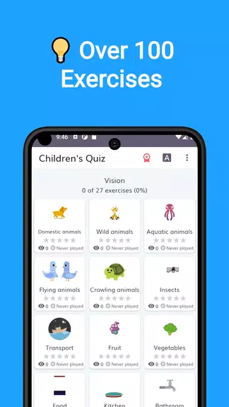 Children's Quiz Tangkapan skrin 0
