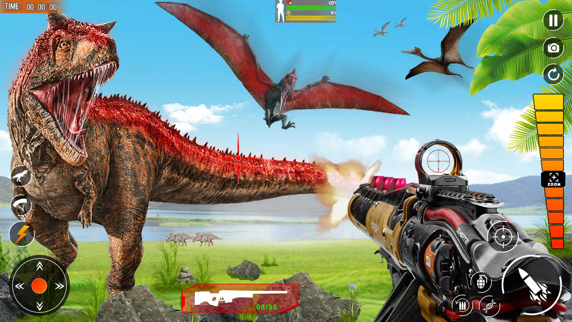 Wild Dinosaur Hunting Games Zrzut ekranu 1