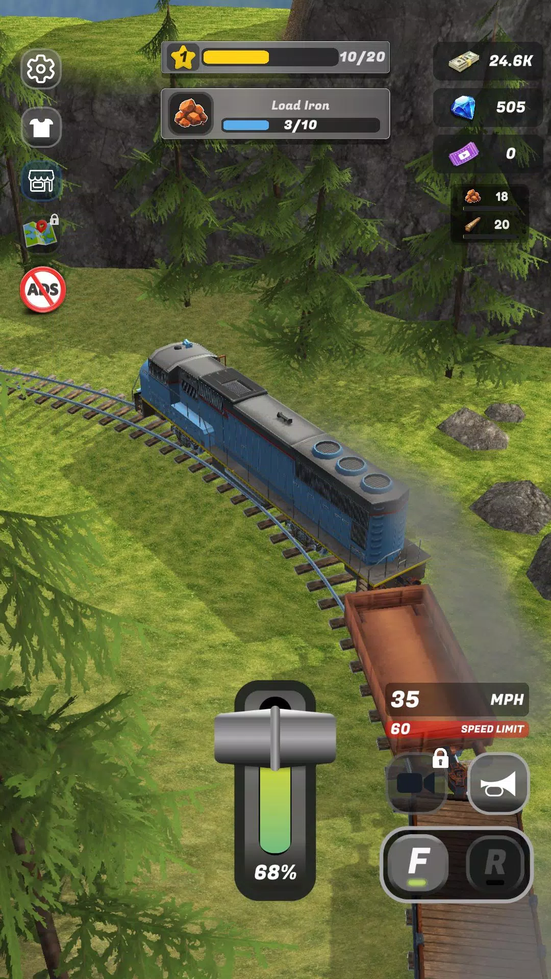 Cargo Train Station Tangkapan skrin 1